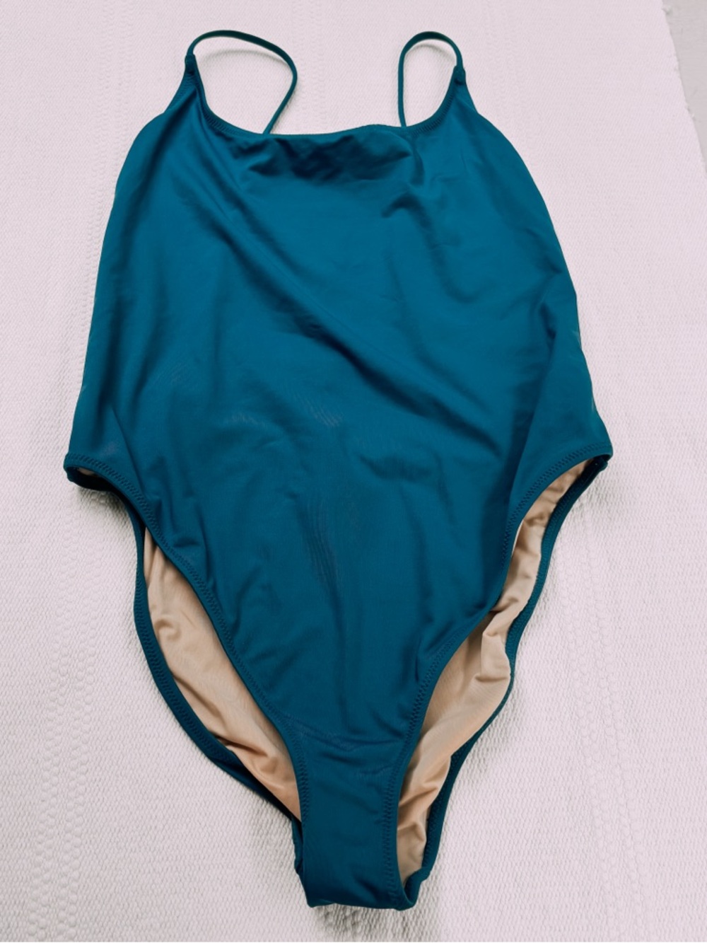 Jcrew blue one piece swimsuit size small